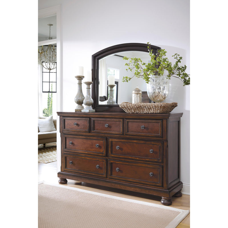 Millennium Porter Landscape Dresser Mirror B697-36 IMAGE 4