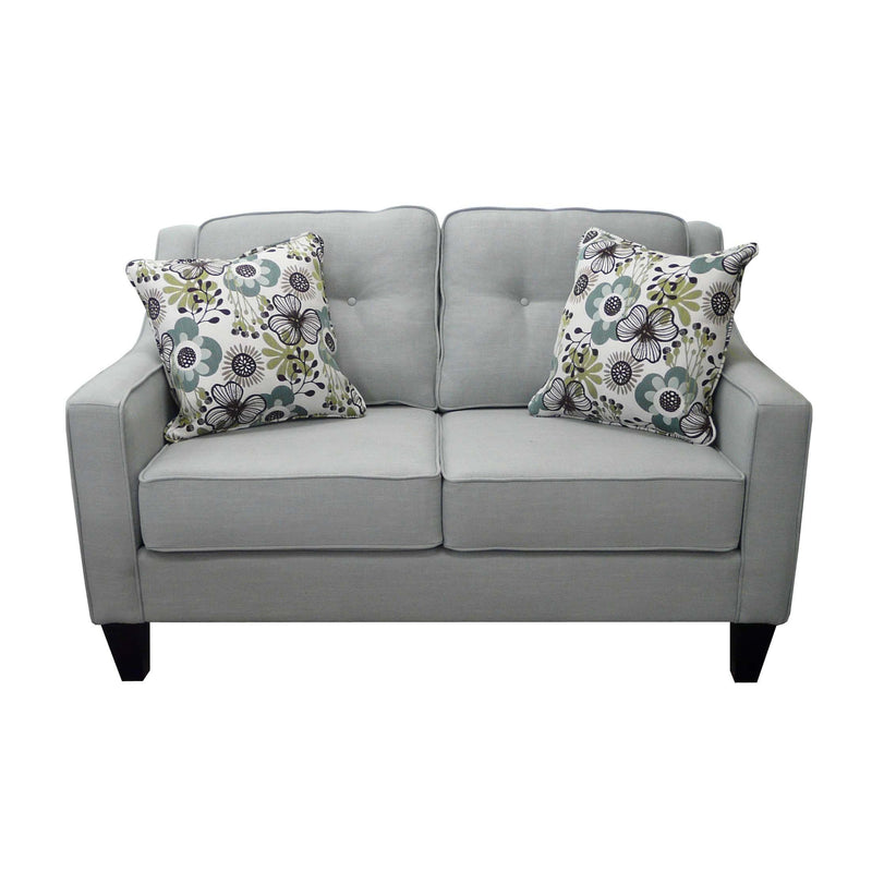 Elite Sofa Designs Hilton Stationary Fabric Loveseat Hilton Loveseat IMAGE 1