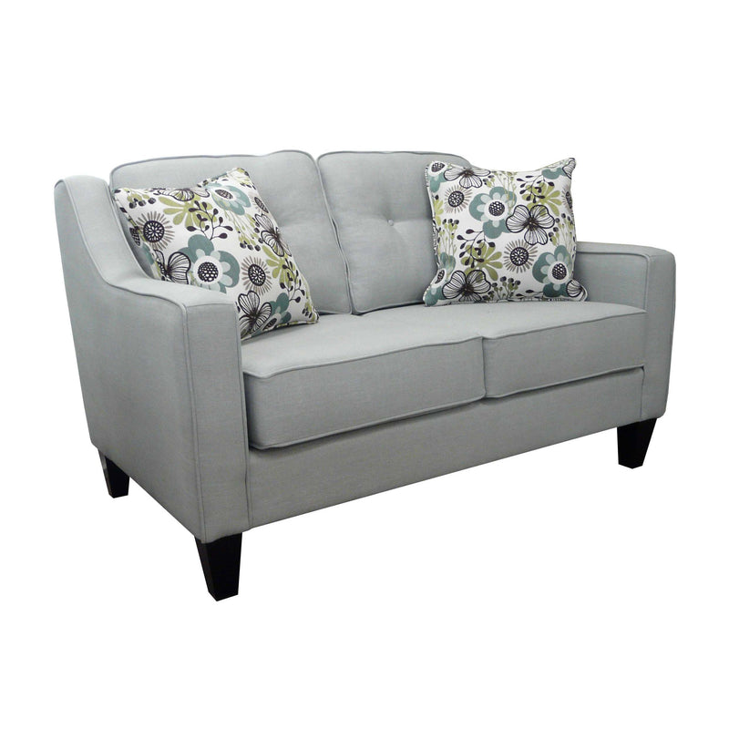 Elite Sofa Designs Hilton Stationary Fabric Loveseat Hilton Loveseat IMAGE 2