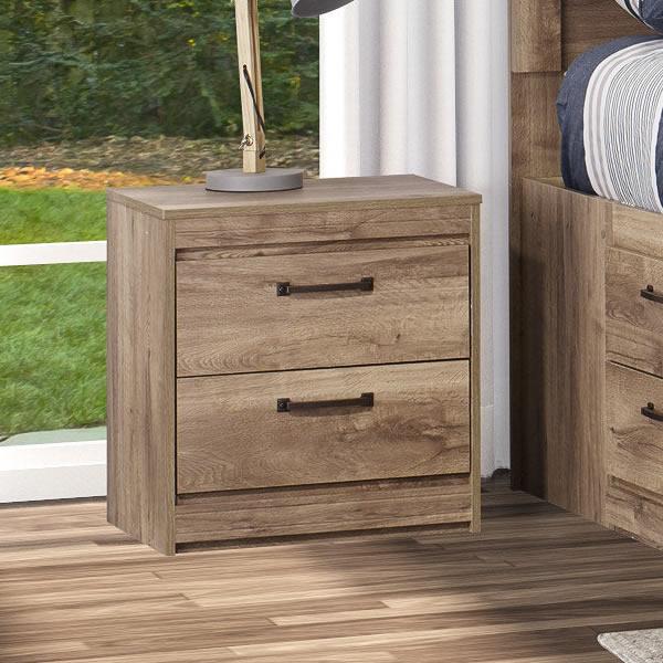 Dynamic Furniture Sahara 2-Drawer Nightstand 448-222 IMAGE 1