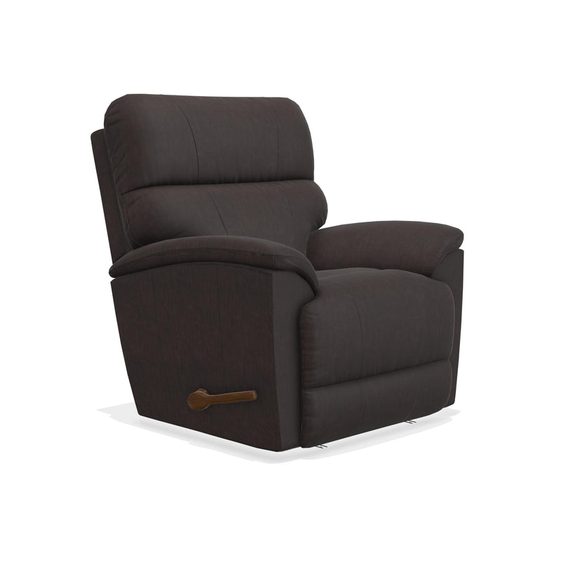 La-Z-Boy Trouper Leather Recliner with Wall Recline 016724 LB172779 IMAGE 2