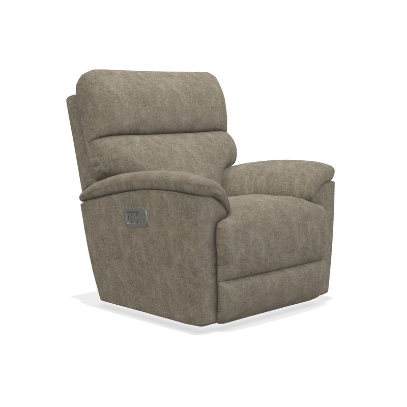 La-Z-Boy Trouper Power Fabric Recliner with Wall Recline 16U724 E153765 IMAGE 2