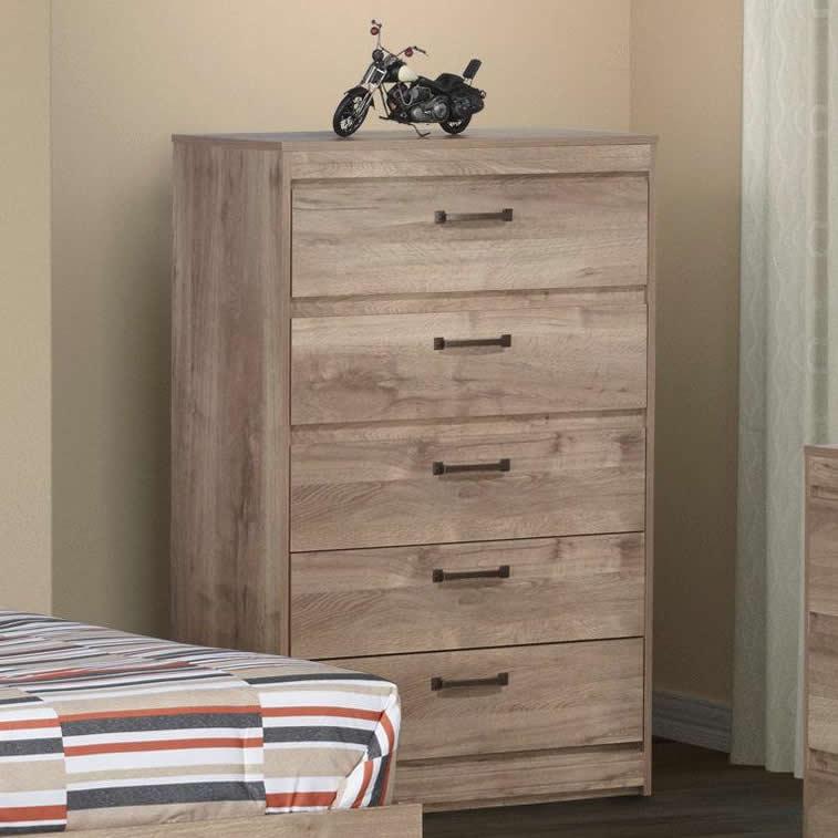 Dynamic Furniture Sahara 5-Drawer Kids Chest 448-355 IMAGE 1