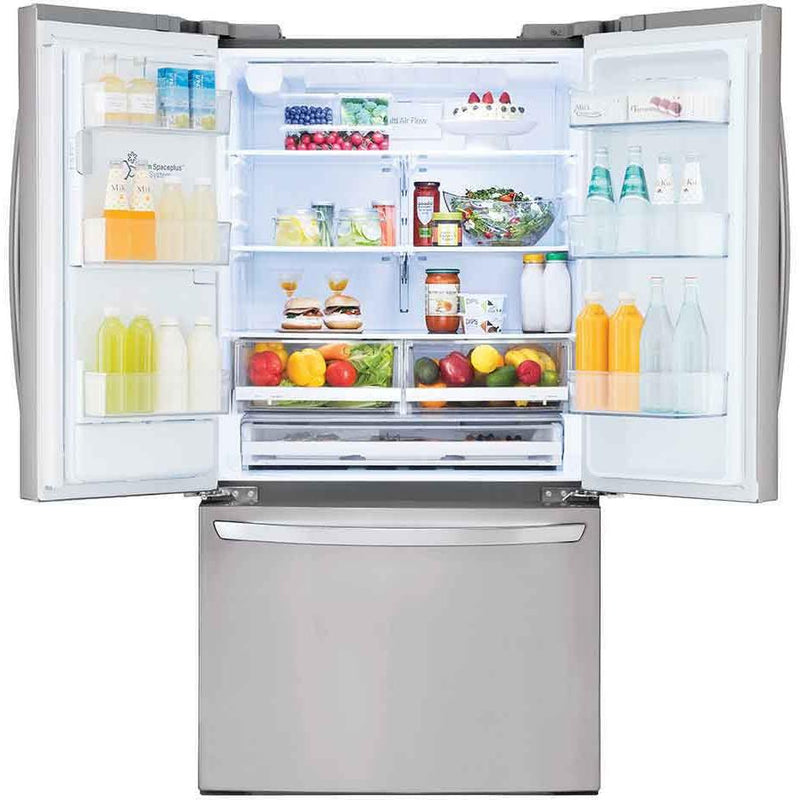 LG 35-inch 27.7 cu. ft. 3-Door French Door Refrigerator LRFS28XBS IMAGE 2