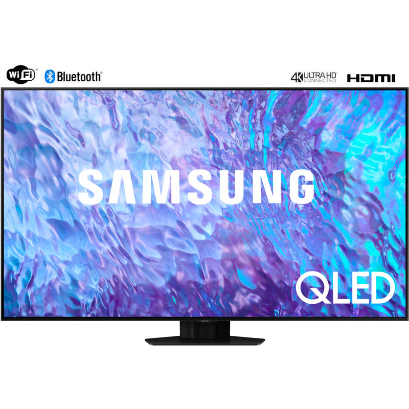 Samsung 55-inch QLED 4K Smart TV QN55Q80CAFXZC IMAGE 1