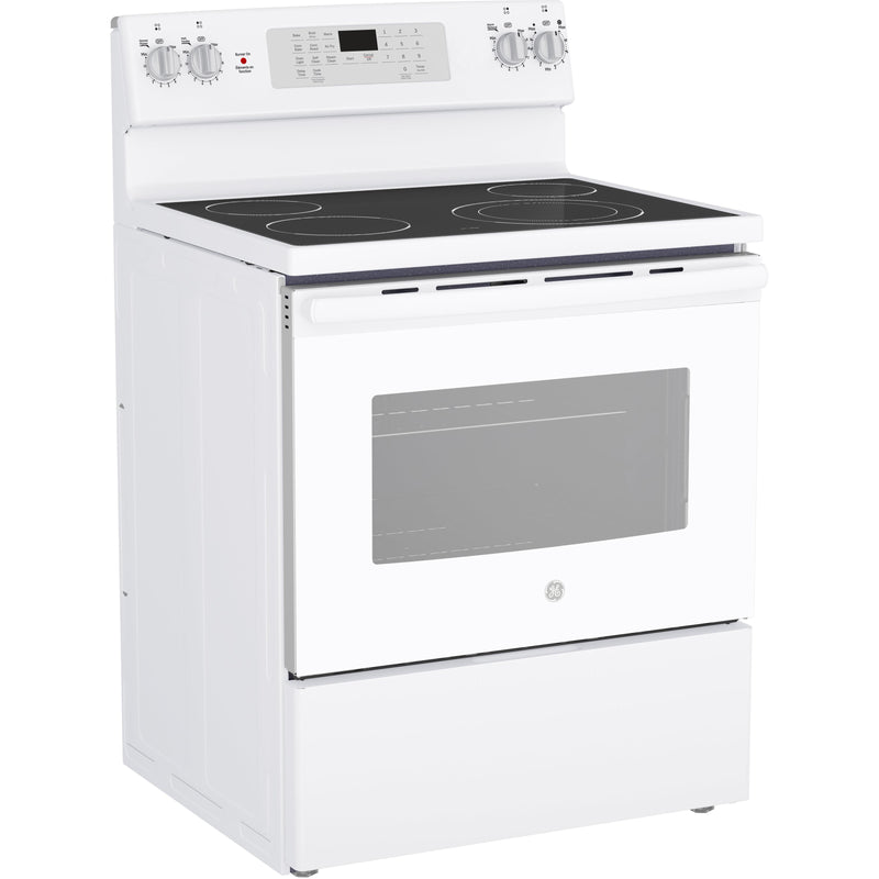 GE 30-inch Freestanding Electric Range JCB830DVWW IMAGE 5