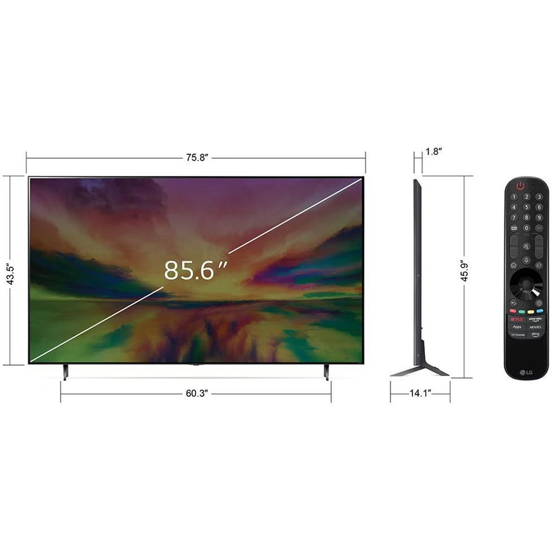 LG 86-inch QNED 4K UHD Smart TV 86QNED80URA IMAGE 6