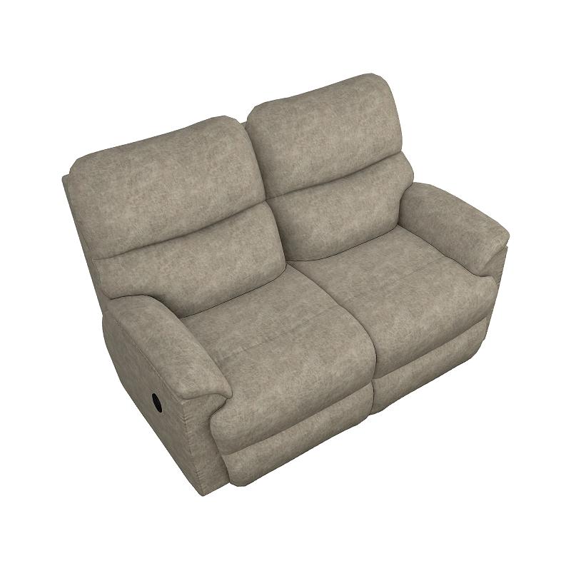 La-Z-Boy Trouper Reclining Fabric Loveseat 448724 E153765 IMAGE 2