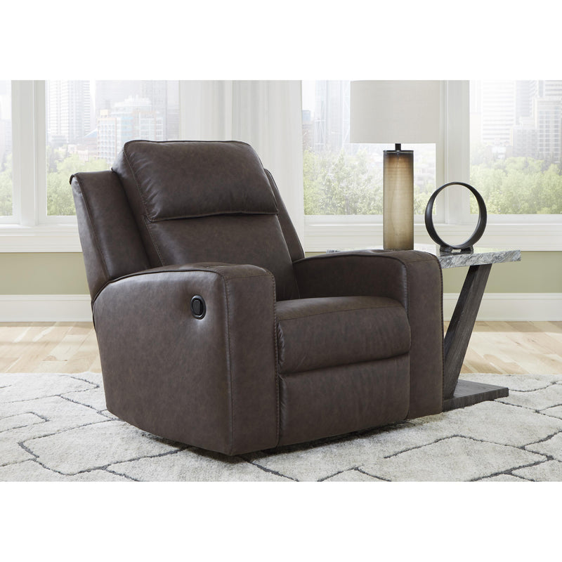 Signature Design by Ashley Lavenhorne Rocker Leather Look Recliner 6330625C IMAGE 7