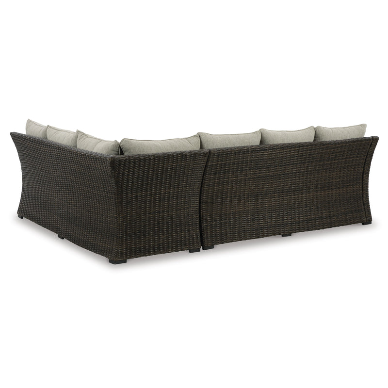 Signature Design by Ashley Outdoor Seating Sets P465-822 IMAGE 3