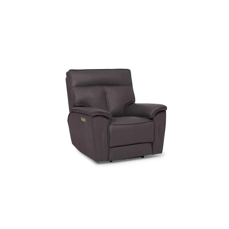 Palliser Oakley Power Leather Match Recliner with Wall Recline 41187-L9-BALI-CAROB-MATCH IMAGE 1