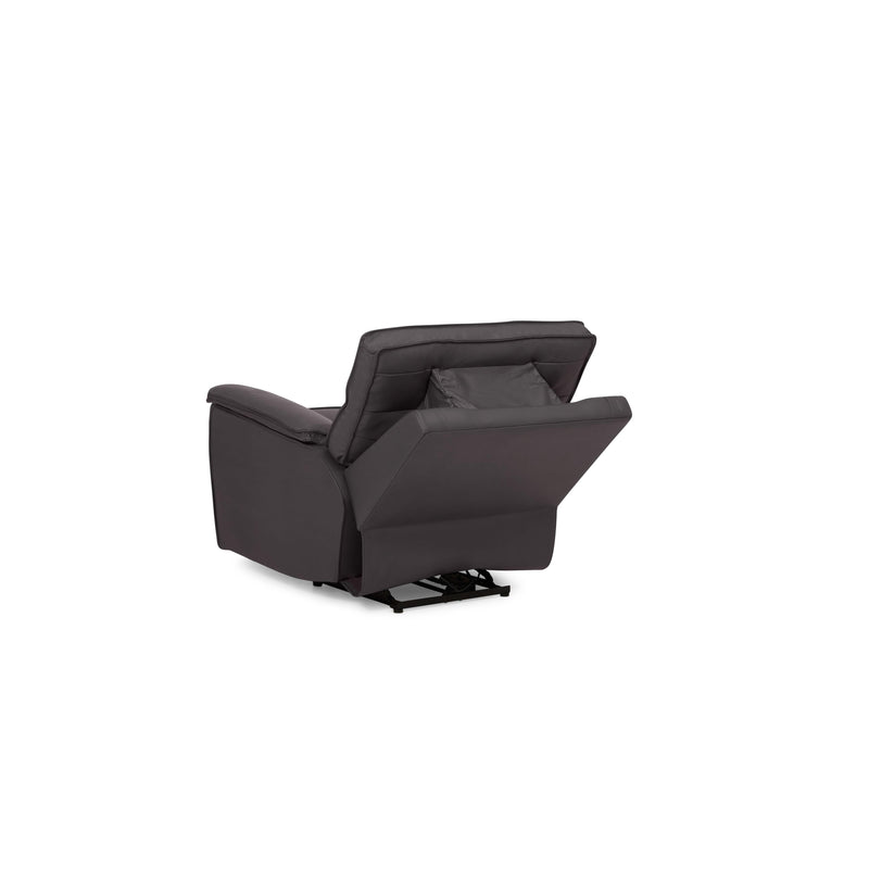 Palliser Oakley Power Leather Match Recliner with Wall Recline 41187-L9-BALI-CAROB-MATCH IMAGE 7