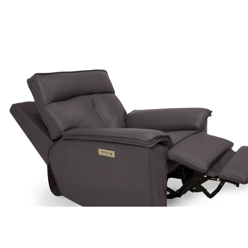 Palliser Oakley Power Leather Match Recliner with Wall Recline 41187-L9-BALI-CAROB-MATCH IMAGE 9