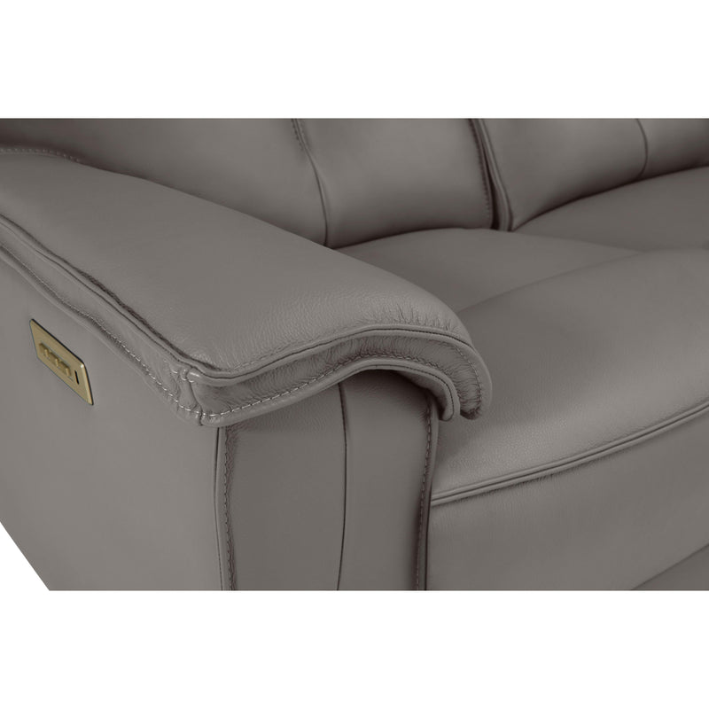 Palliser Oakley Power Reclining Leather Match Sofa 41178-L6-BALI-MARBLE-MATCH IMAGE 13