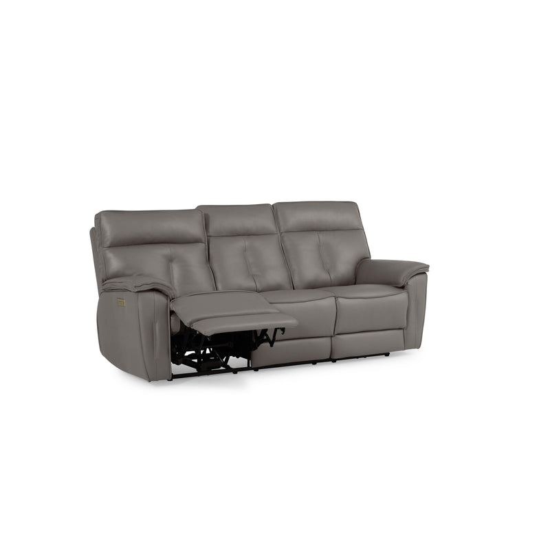 Palliser Oakley Power Reclining Leather Match Sofa 41178-L6-BALI-MARBLE-MATCH IMAGE 2