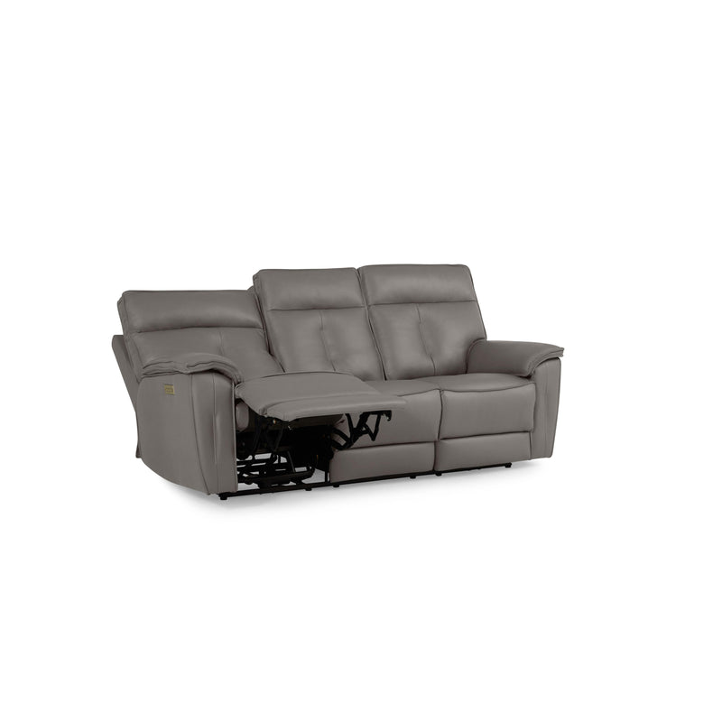 Palliser Oakley Power Reclining Leather Match Sofa 41178-L6-BALI-MARBLE-MATCH IMAGE 3