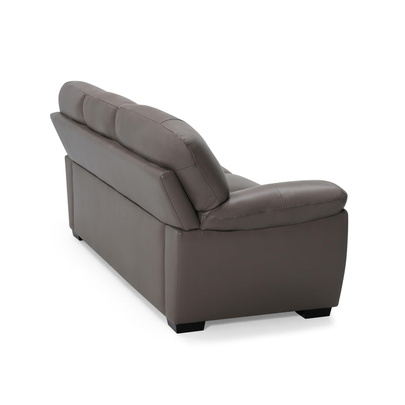 Palliser Amisk Stationary Leather Match Sofa 77343-01-VALENCIA-PEWTER-MATCH IMAGE 8