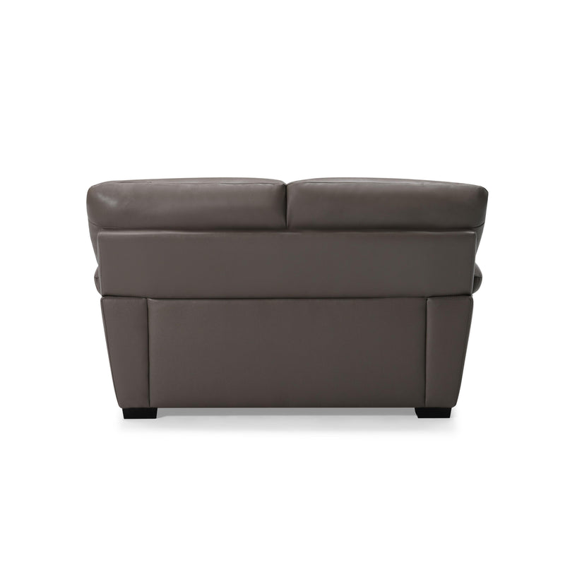 Palliser Amisk Stationary Leather Match Loveseat 77343-03-VALENCIA-PEWTER-MATCH IMAGE 5