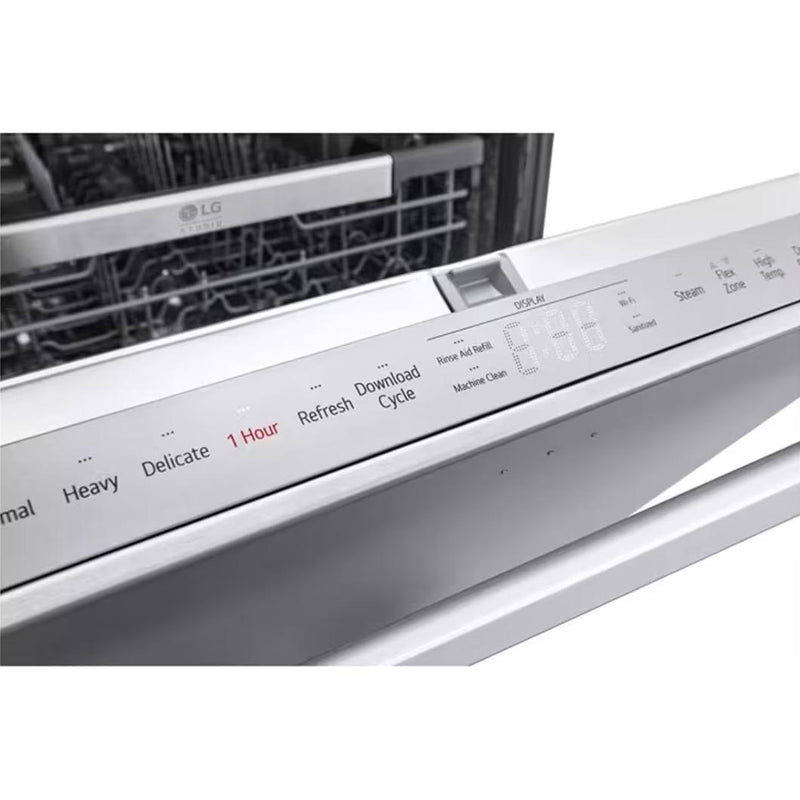 LG STUDIO 24-inch Built-In Dishwasher with QuadWash® Pro SDWB24S3 IMAGE 9