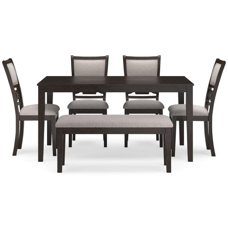 Signature Design by Ashley Langwest 6 pc Dinette D422-325 IMAGE 2