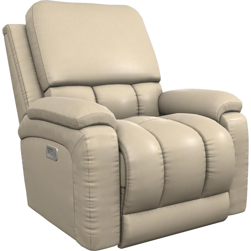 La-Z-Boy Greyson Power Rocker Leather Recliner 10U530 LB160151 IMAGE 1