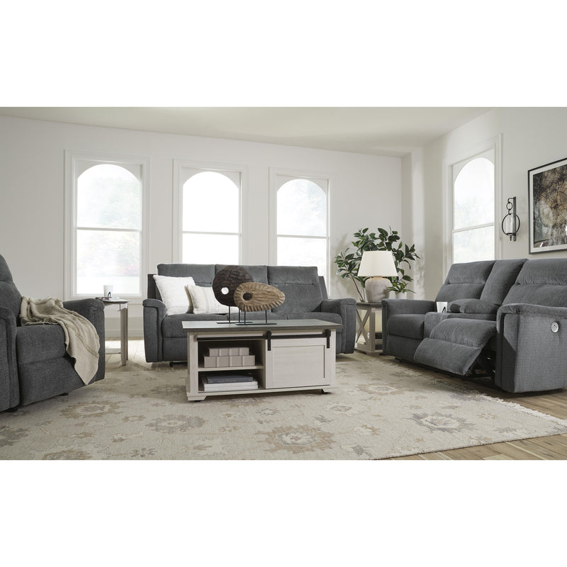 Signature Design by Ashley Barnsana Power Reclining Fabric Sofa 3320287C IMAGE 7