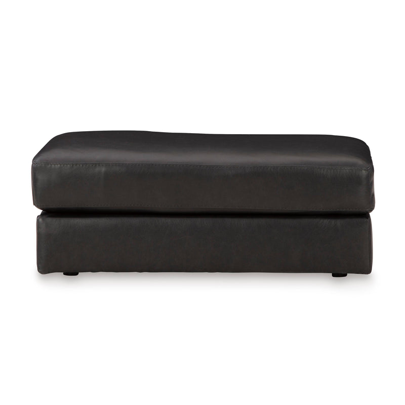 Signature Design by Ashley Amiata Leather Match Ottoman 5740514C IMAGE 2