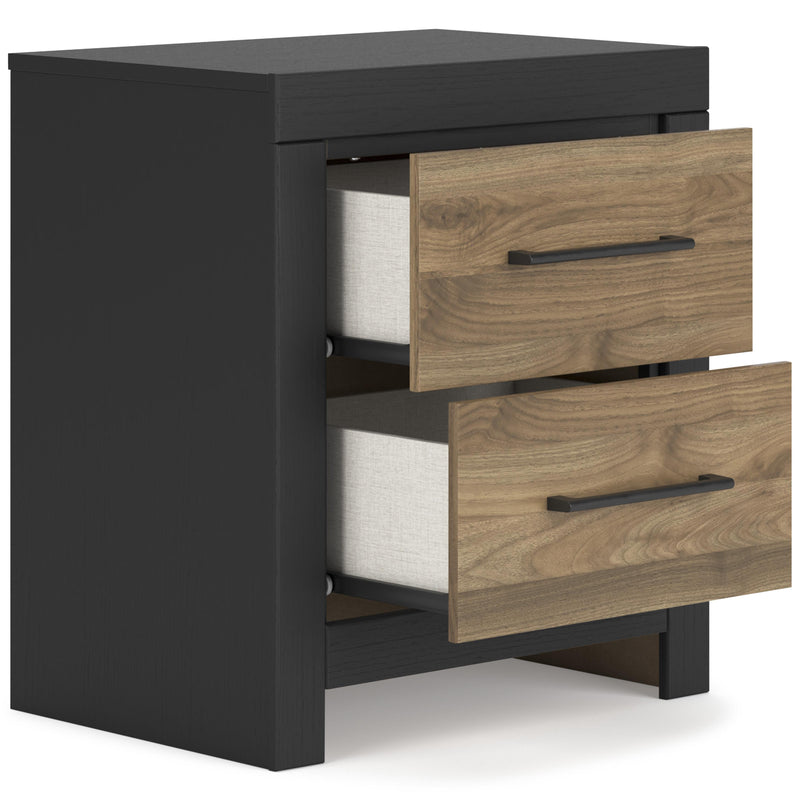 Signature Design by Ashley Vertani 2-Drawer Nightstand B2073-92 IMAGE 2