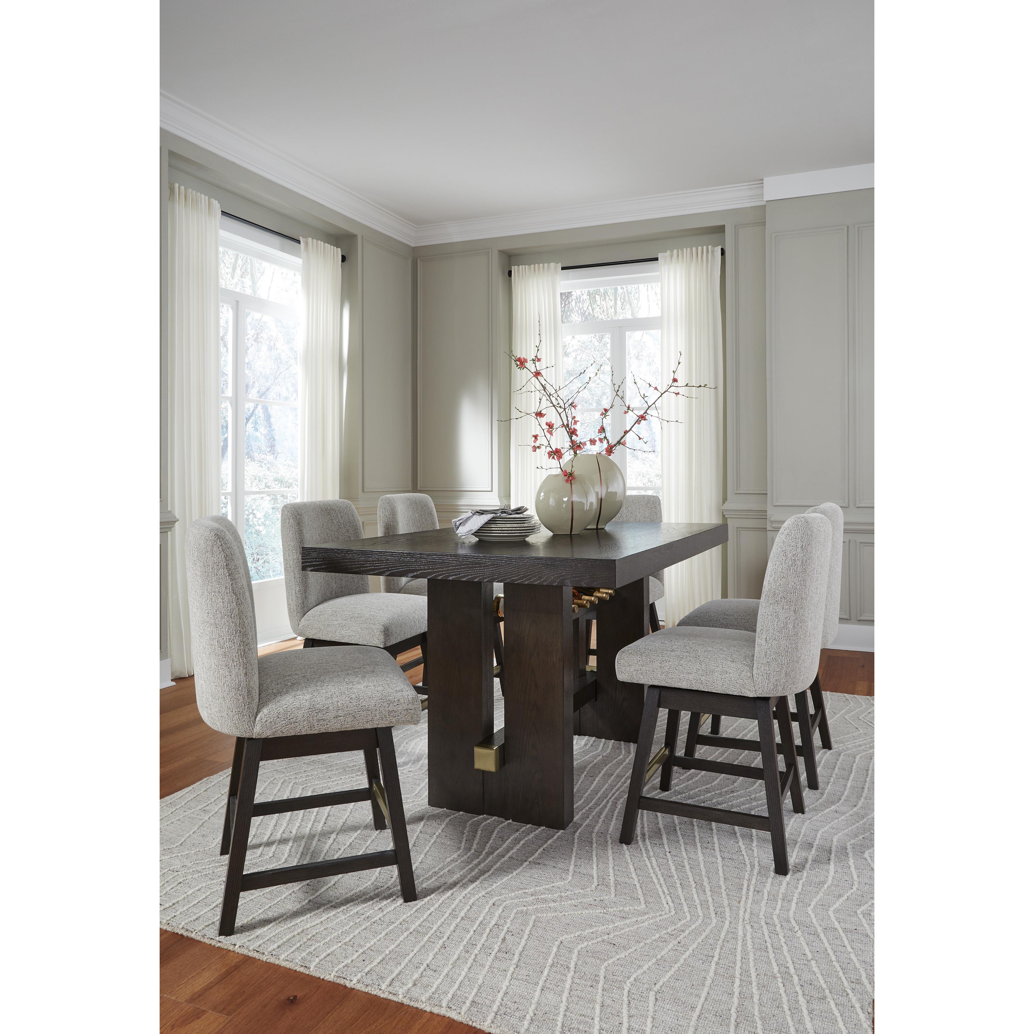 Signature Design by Ashley Burkhaus Counter Height Dining Table D984-32 IMAGE 7