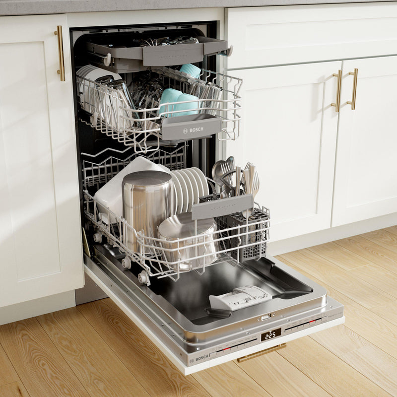 Bosch Full-integrated 18-inch Top Control Dishwasher with PrecisionWash® and Home Connect® SPV68C73UC IMAGE 12