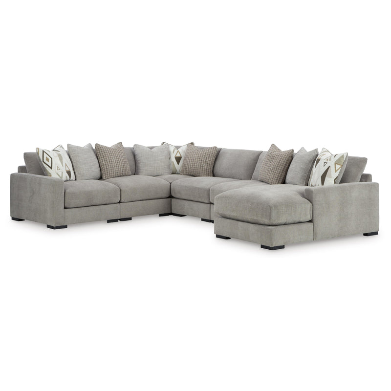 Benchcraft Aslan Court 6 pc Sectional 2030564/2030546/2030577/2030546/2030546/2030517 IMAGE 1