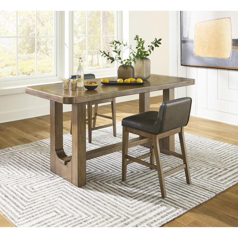 Signature Design by Ashley Cabalynn Counter Height Dining Table D974-13 IMAGE 8