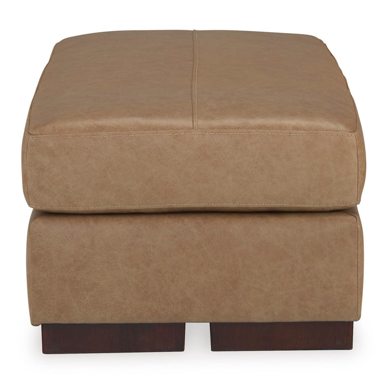 Signature Design by Ashley Lombardia Leather Match Ottoman 5730214C IMAGE 3