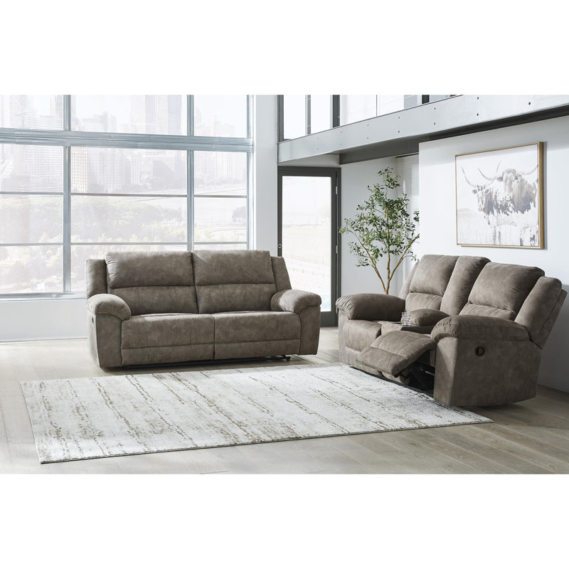 Signature Design by Ashley Laresview Reclining Fabric Loveseat with Console 3720394C IMAGE 8