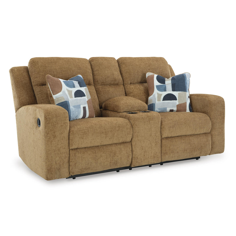 Signature Design by Ashley Kanlow Reclining Loveseat with Console 3860594C IMAGE 1