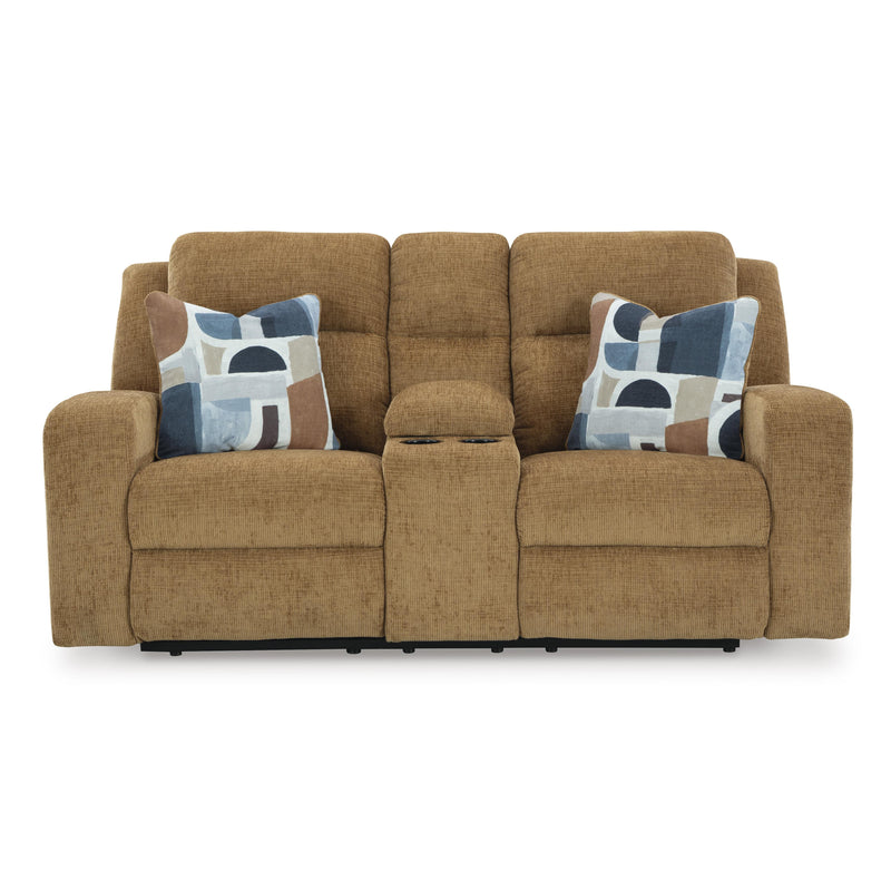 Signature Design by Ashley Kanlow Reclining Loveseat with Console 3860594C IMAGE 3