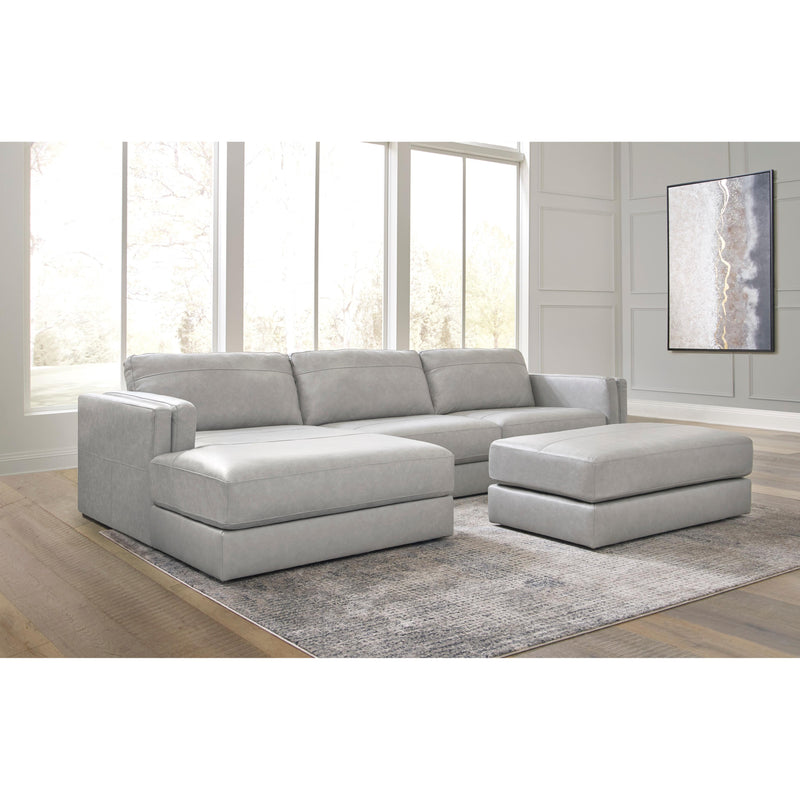 Signature Design by Ashley Amiata Leather Match 2 pc Sectional 5740416C/5740467C IMAGE 8