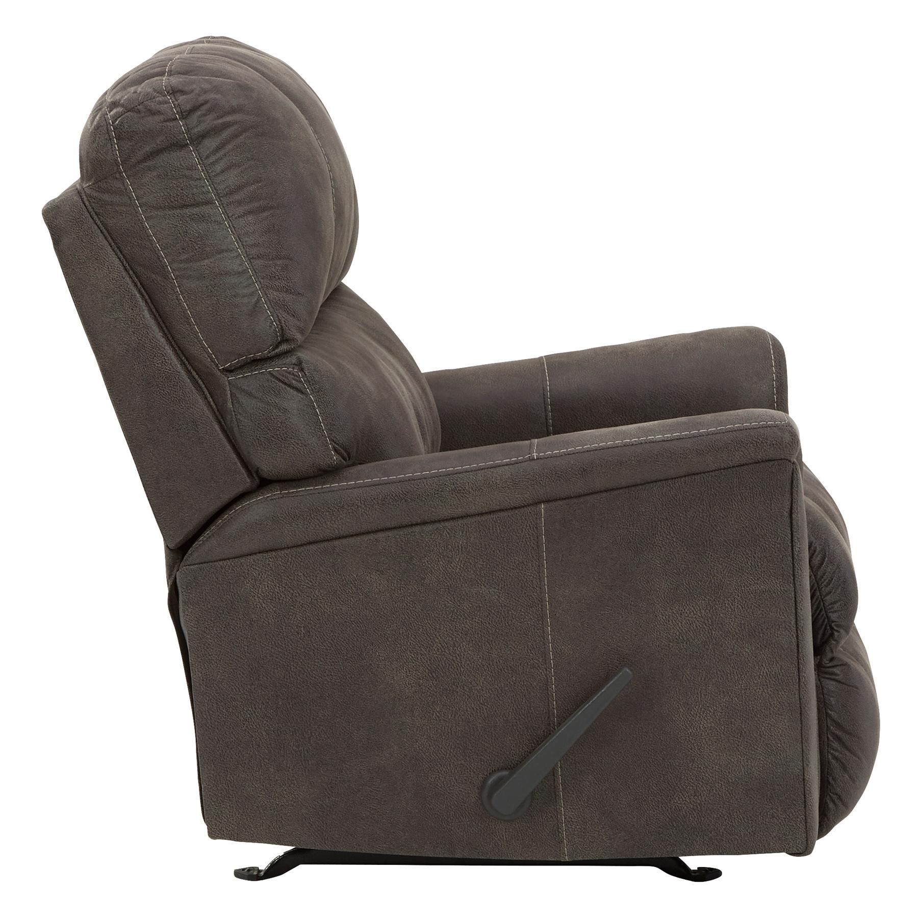 Signature Design by Ashley Navi Rocker Leather Look Recliner 9400225C IMAGE 5