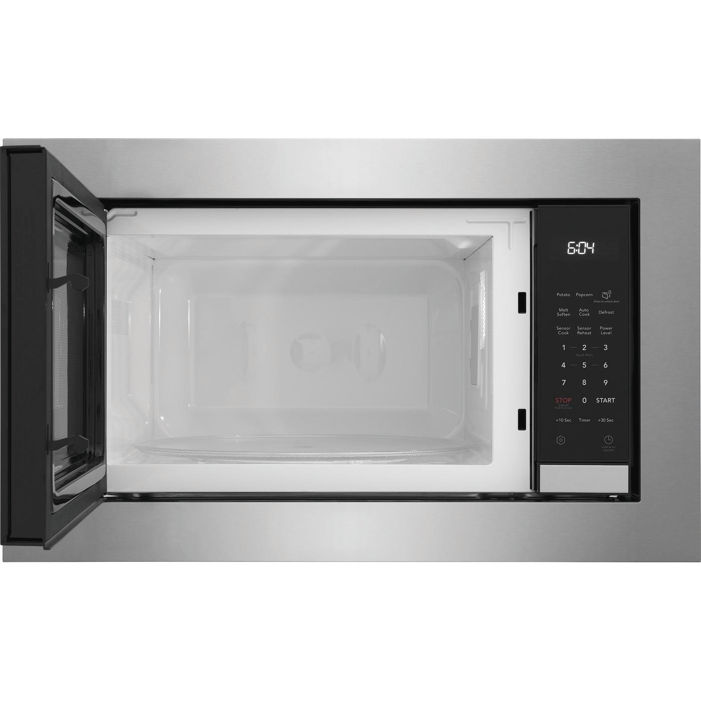 Frigidaire Gallery 24-inch, 2.2 cu.ft. Built-in Microwave Oven with Sensor Cooking GMBS3068BF IMAGE 3