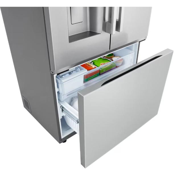 LG 36-inch, 23.7 cu. ft. Counter-Depth French 3-Door Refrigerator with Wi-Fi LF24Z6530S IMAGE 9