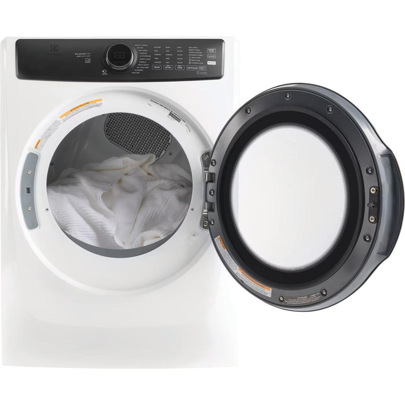 Electrolux 8.0 cu. ft. Front Load Perfect Steam™ Electric Dryer with Balanced Dry™ ELFE773CAW IMAGE 7