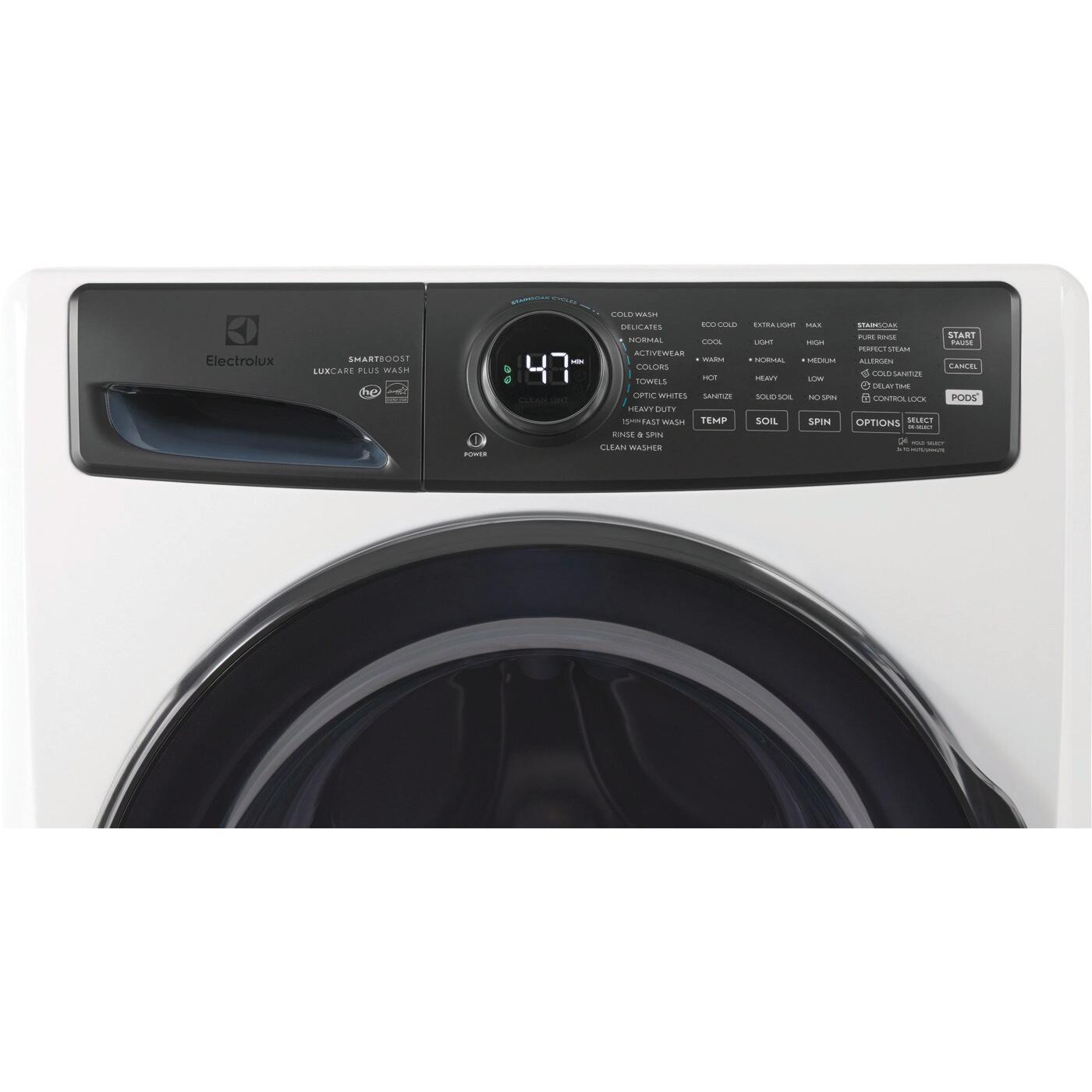 Electrolux 5.2 Cu. Ft. Front Load Perfect Steam™ Washer with LuxCare® ELFW7738AW IMAGE 3