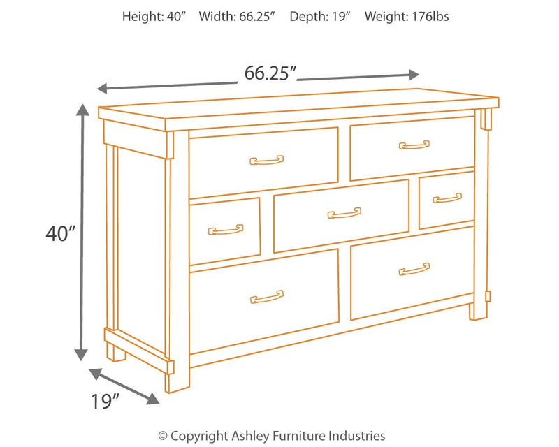 Lakeleigh - Ultimate Best In Class Dresser, Mirror