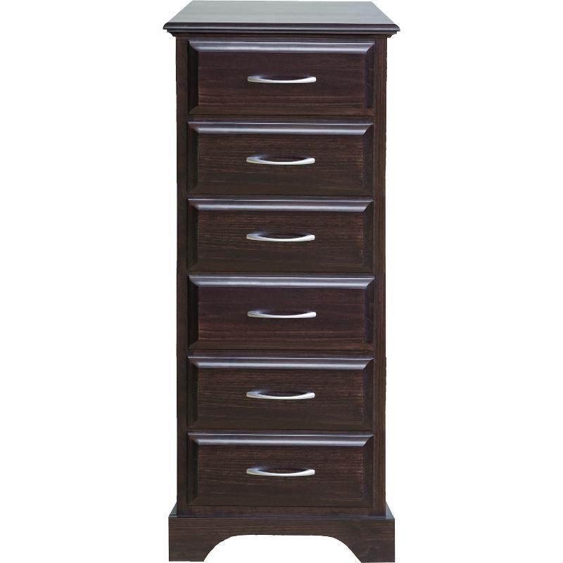 Mako Wood Furniture Symphony 6-Drawer Chest 2900-2004-6 IMAGE 1