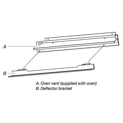 Whirlpool Warming Drawer Accessories Deflector Brackets W10536339 IMAGE 1