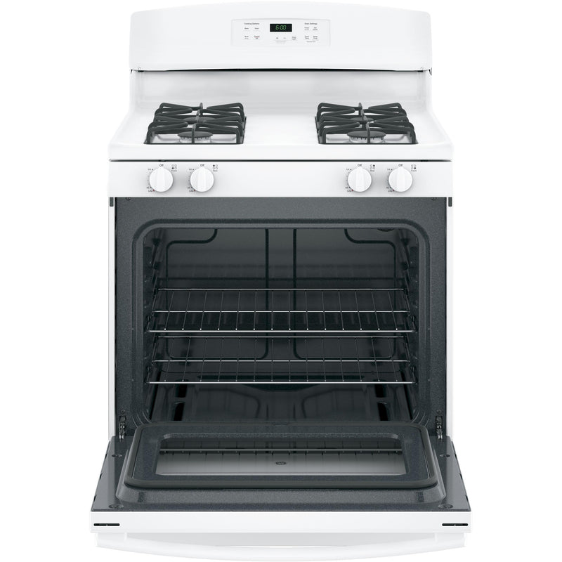 GE 30-inch Freestanding Gas Range JCGBS60DEKWW IMAGE 2