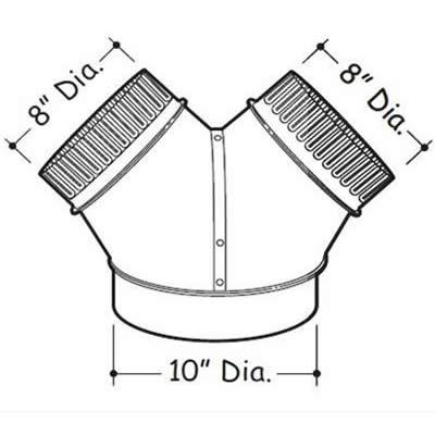 Best Ventilation Accessories Duct Kits AVDKD8810 IMAGE 1