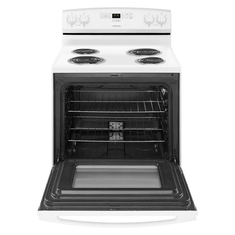 Amana 30-inch Freestanding Electric Range YACR4303MFW IMAGE 2