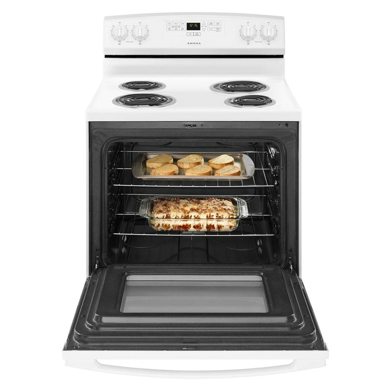 Amana 30-inch Freestanding Electric Range YACR4303MFW IMAGE 3