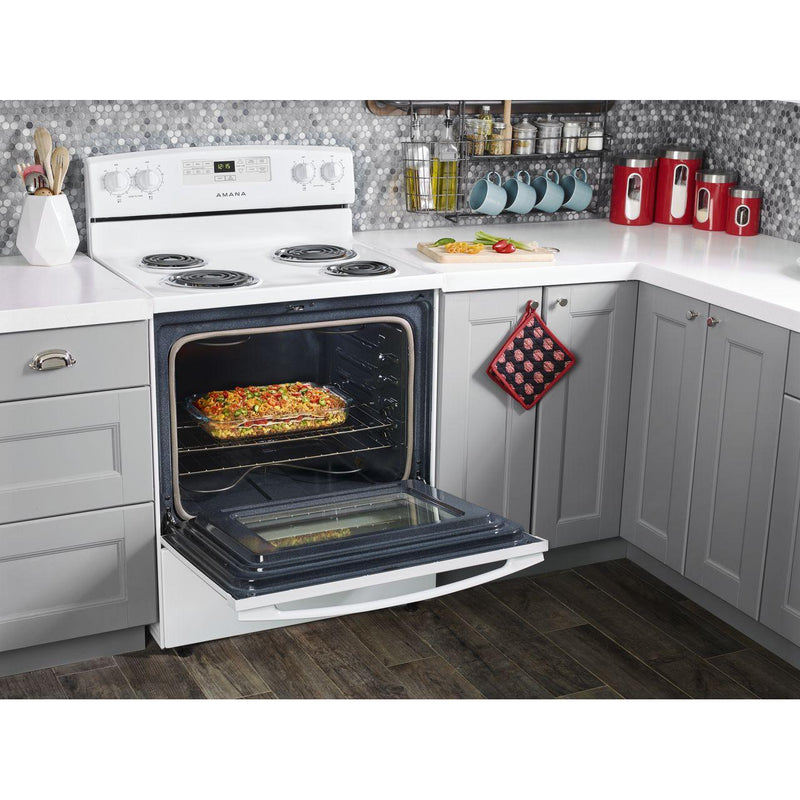 Amana 30-inch Freestanding Electric Range YACR4303MFW IMAGE 8